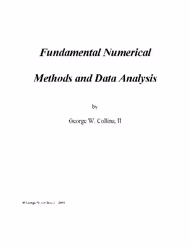 خرید و دانلود نسخه کامل کتاب Fundamental numerical methods and data analysis