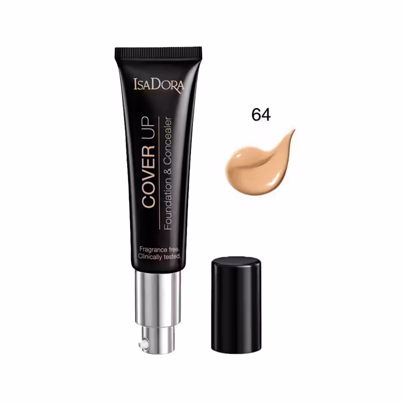 کرم پودر و کانسیلر ایزادورا مدل Cover Up شماره 64 حجم 35 میل