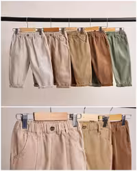 شلوار کتان نقلی بچگانه