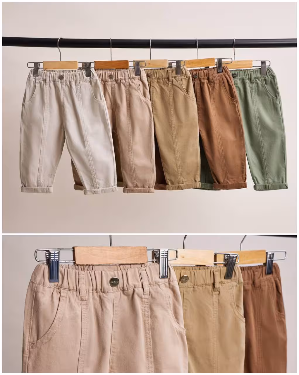 شلوار کتان نقلی بچگانه