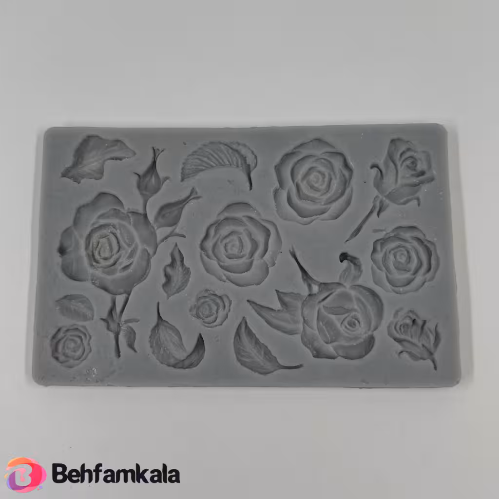 قالب سیلیکونی انواع گل