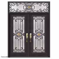 در ورودی ساختمان آهنی ساده کد 1126