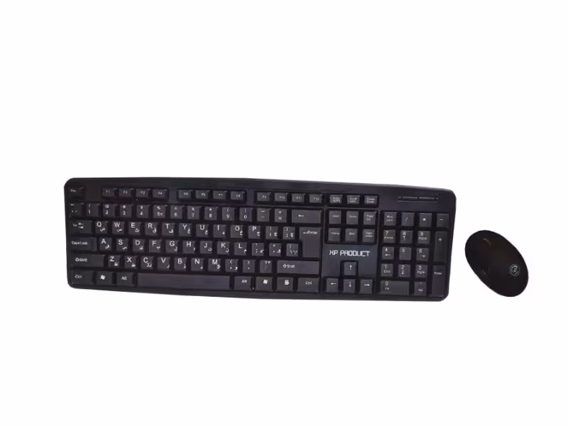کیبورد و موس ایکس پی پروداکت XP-9700E ا XP Product XP-9700E Wired Keyboard And Mouse