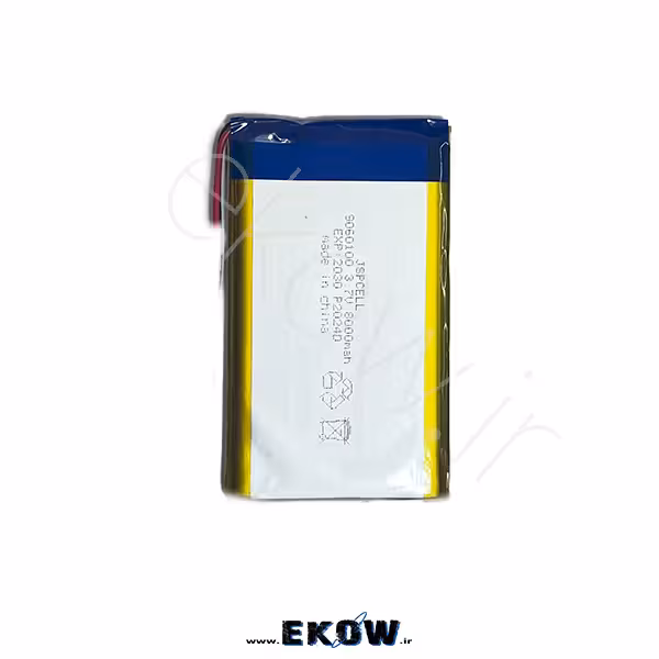 باتری لیتیوم پلیمر 8000mAh (لیتیوم li-po 9060100 3.7v 8000mAh)