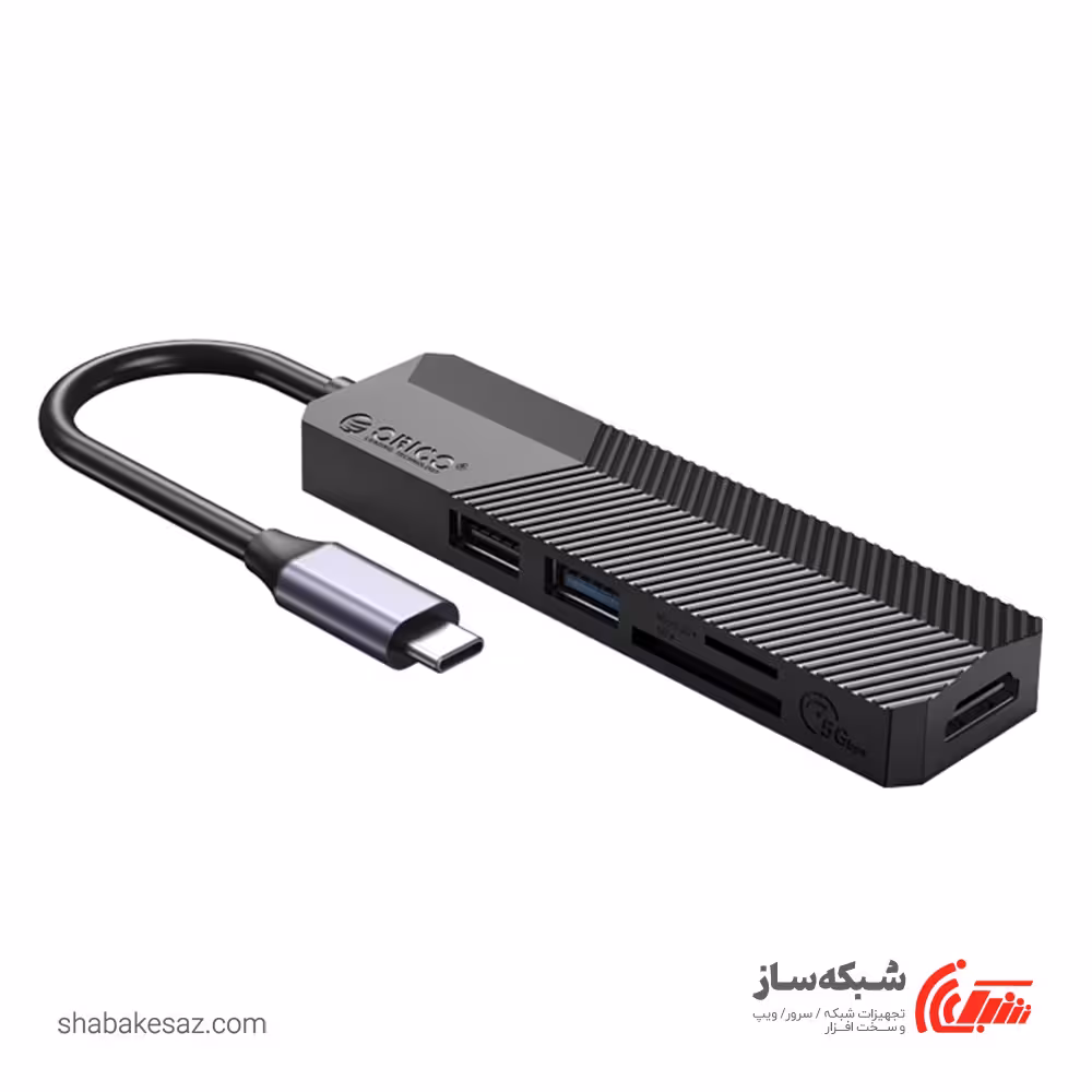 قیمت و خرید هاب Type C اوریکو ORICO MDK-5P - شبکه ساز