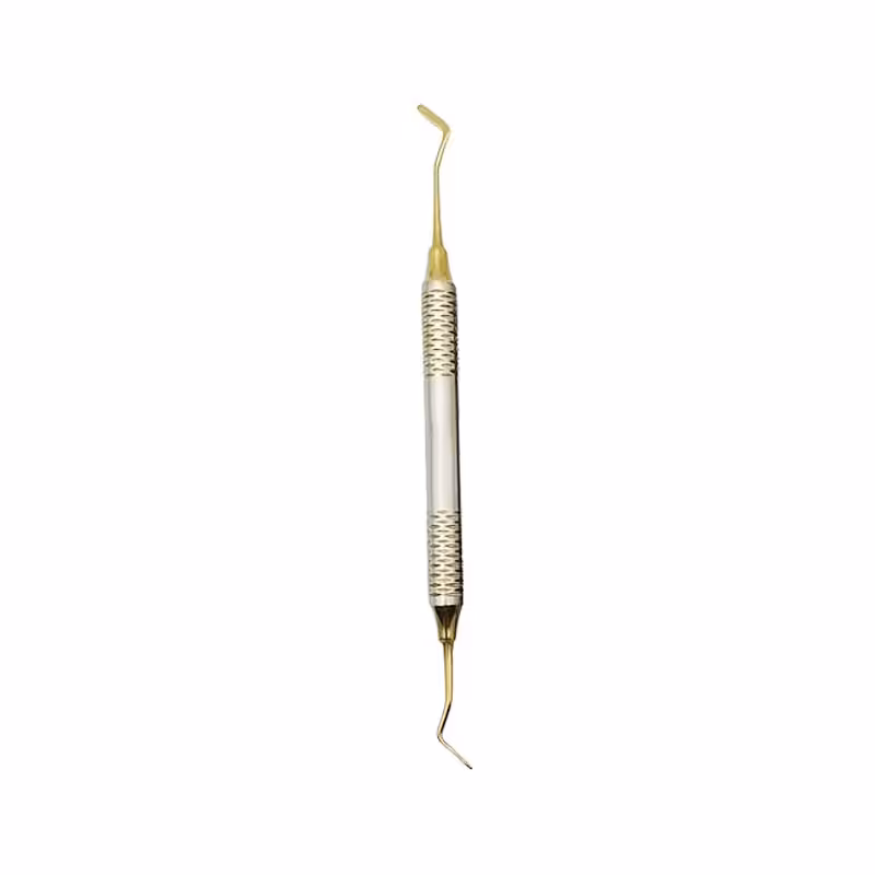 قلم کامپوزیت طلایی Composite Filling Instrument Shaper And Groove Former
