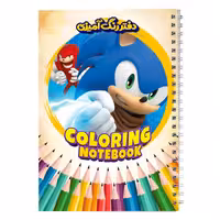دفتر رنگ آمیزی سونیک
