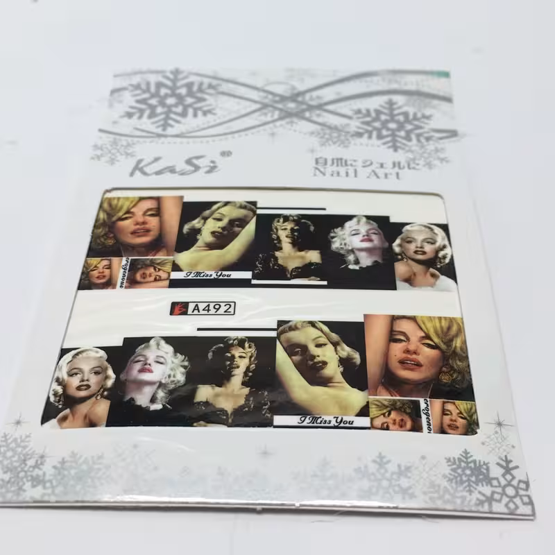 لنز ناخن تری دی 09 3D NAIL ART