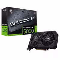 کارت گرافیک ام اس آی مدل GeForce RTX 5050 Shadow 2X OC با ظرفیت 8 گیگابایت GDDR6