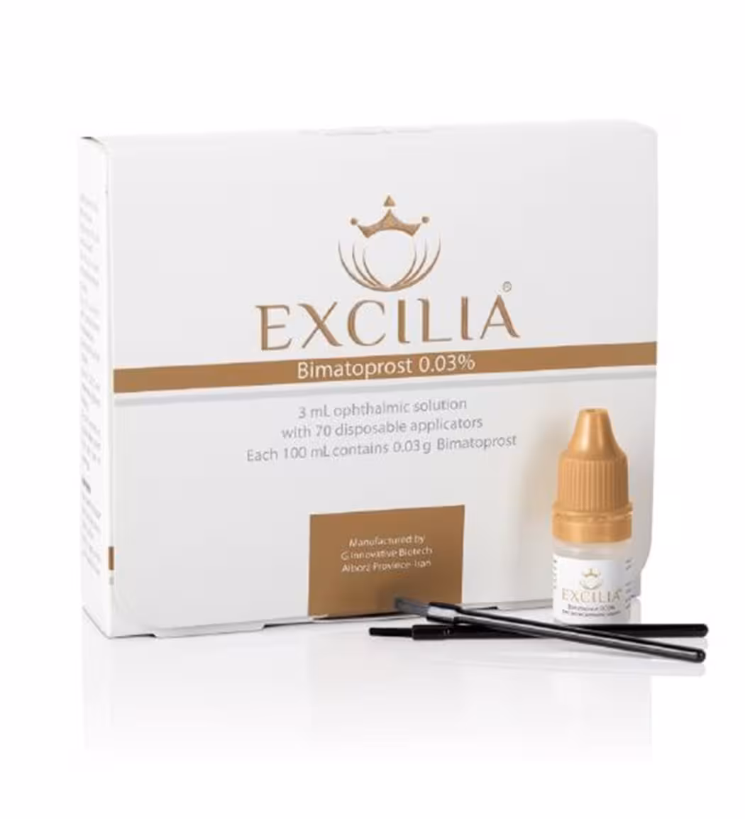 محلول تقویت مژه اکسیلیا BIMATOPROST 0.03% EXCILIA