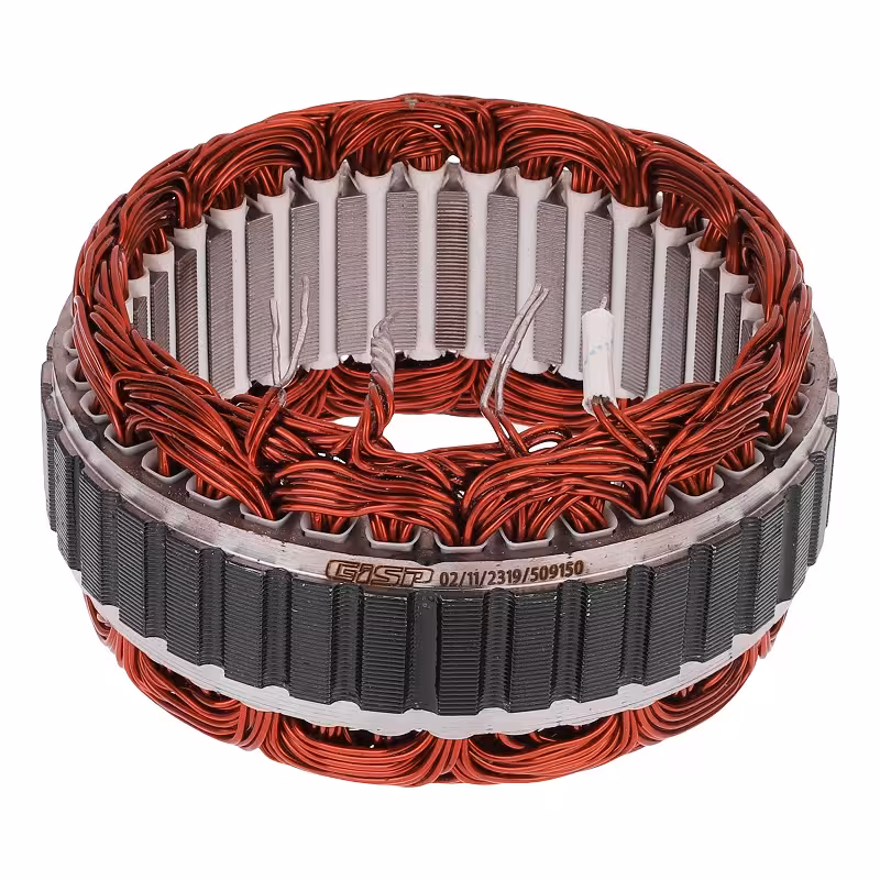 استاتور بالشتک دینام 65 آمپر – 4 سیم پراید و نیسان کد 509150