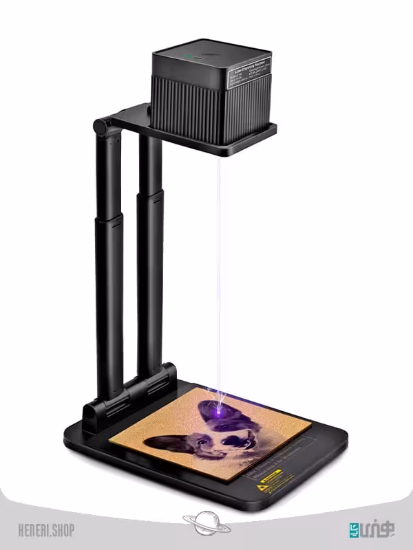 دستگاه حکاکی لیزری DEWALLIE قابل حمل Portable DEWALLIE laser engraving machine
