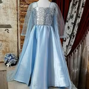 پیراهن السا بلند مدل کلوش