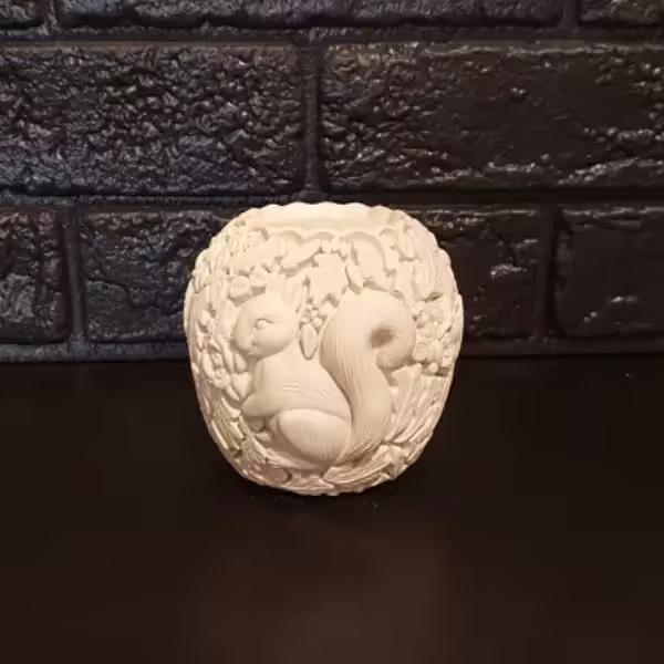 بیس خام گوی سنجاب ارتفاع 8 سانت