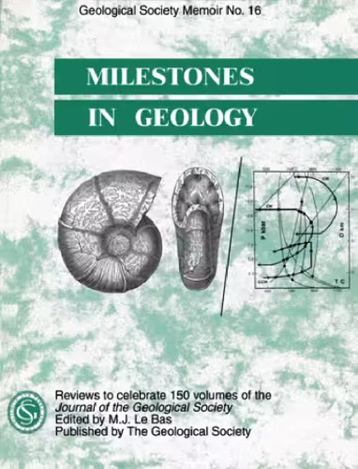 خرید و دانلود نسخه کامل کتاب Milestones in Geology (Geological Society Memoir No. 16)