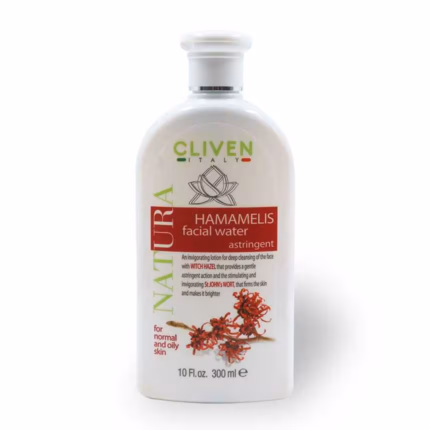 تونیک آب هامامیلز کلیون ( Cliven hamamelis facial water )