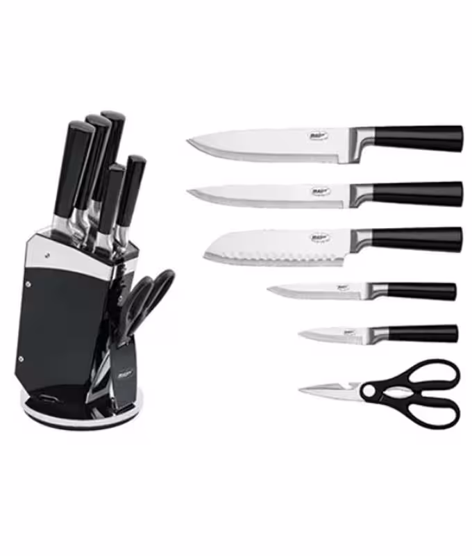 سرویس چاقو آشپزخانه 7 پارچه مایر مدل MR-75