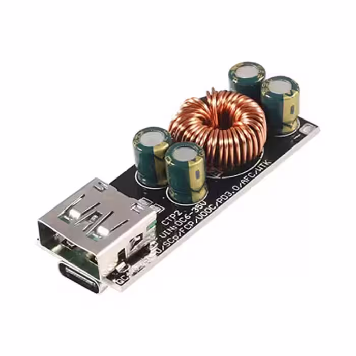 ماژول کاهنده فست شارژ QC4.0-QC3.0 با خروجی USB Type-C