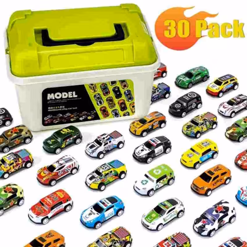 مجموعه ماشین30 عددی مدل عقب کش کدV-953