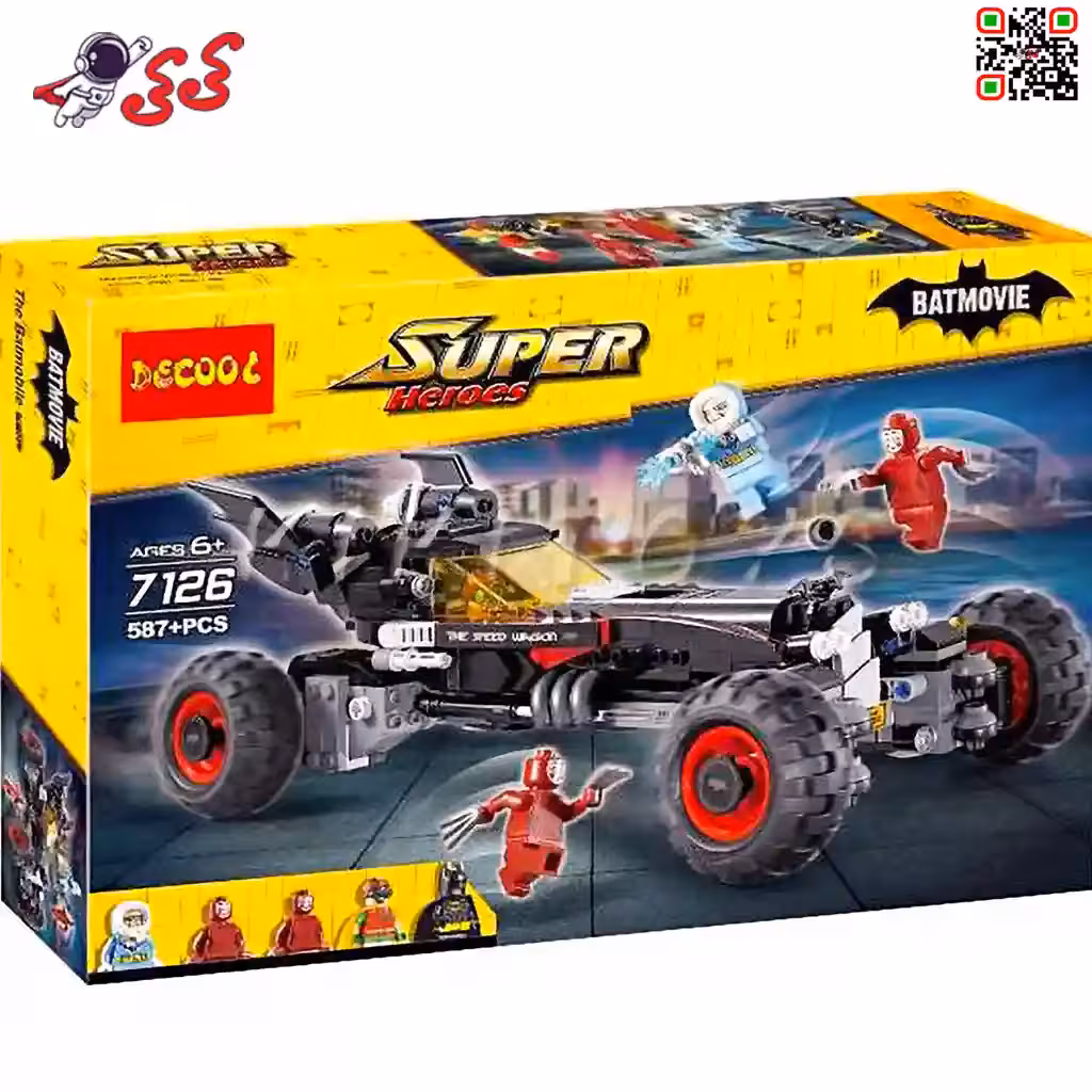 لگو ماشین بتمن مووی DECOOL 7126