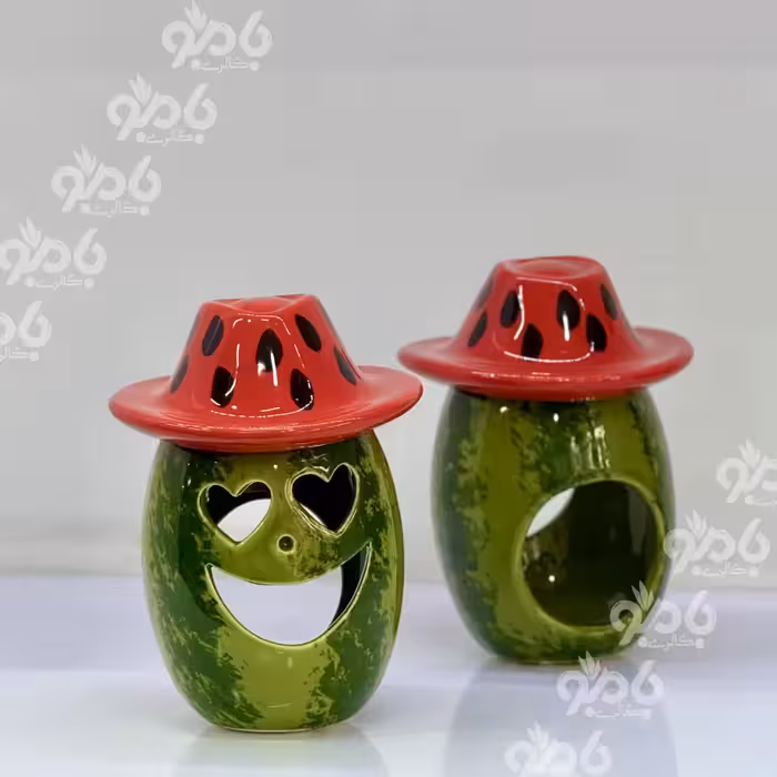 ست هندوانه جاشمعی کلاهدار باریک