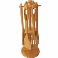 ست کفگیر و ملاقه 6تایی با استند بم بوم 2334