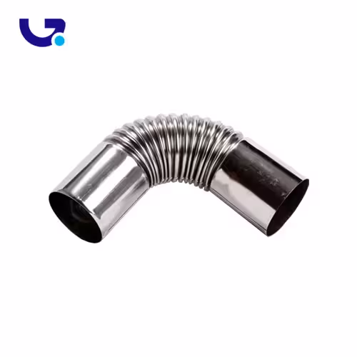 زانو دودکش 90 درجه استیل سایز 6