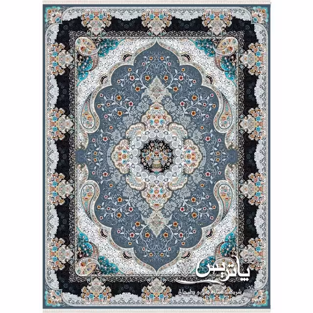 فرش پاتریس سوگل طوسی 700 شانه