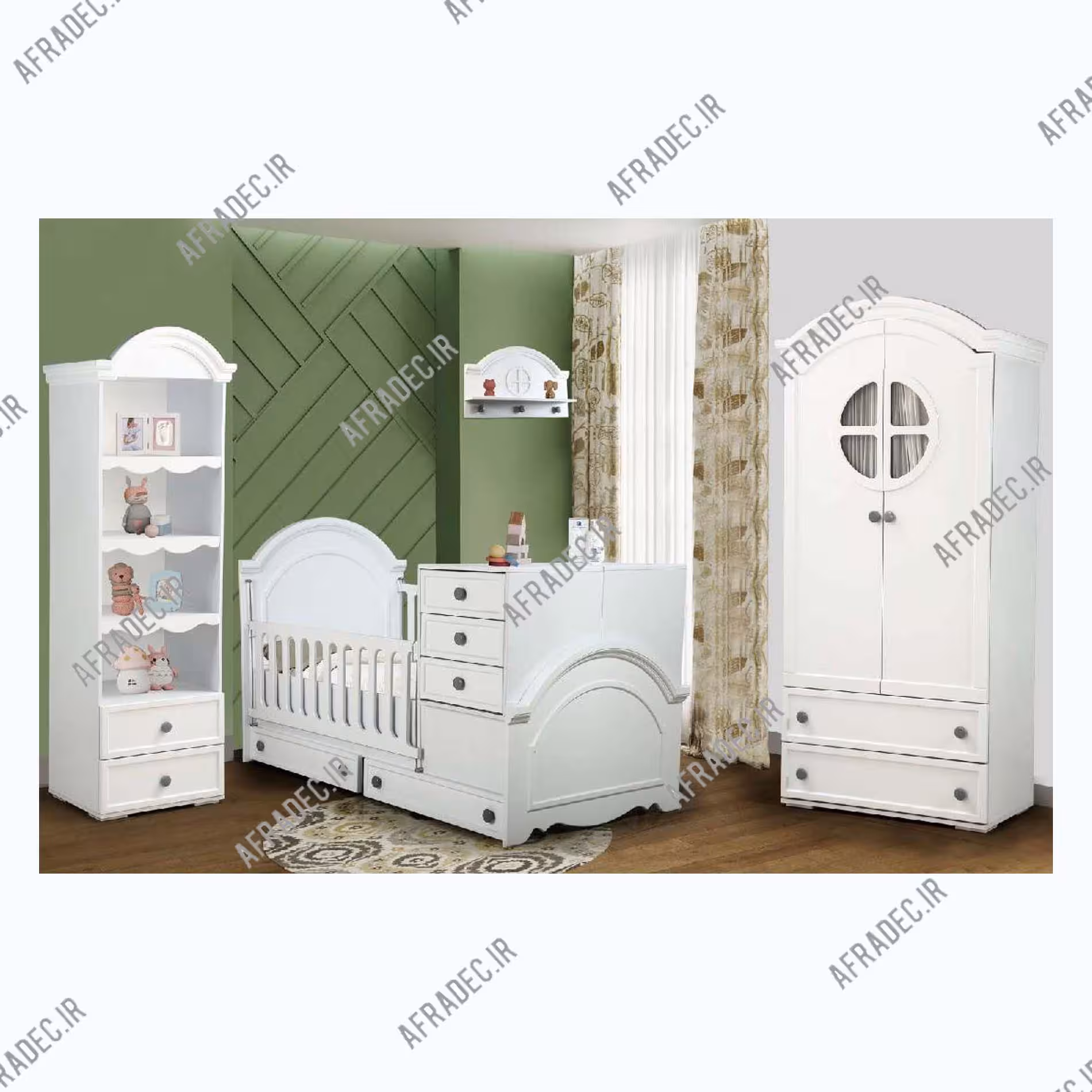 سرویس خواب نوزاد به نوجوان مدل ویکتوریا