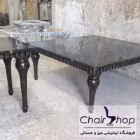 میز جلو مبلی و عسلی چوب راش کد 5412