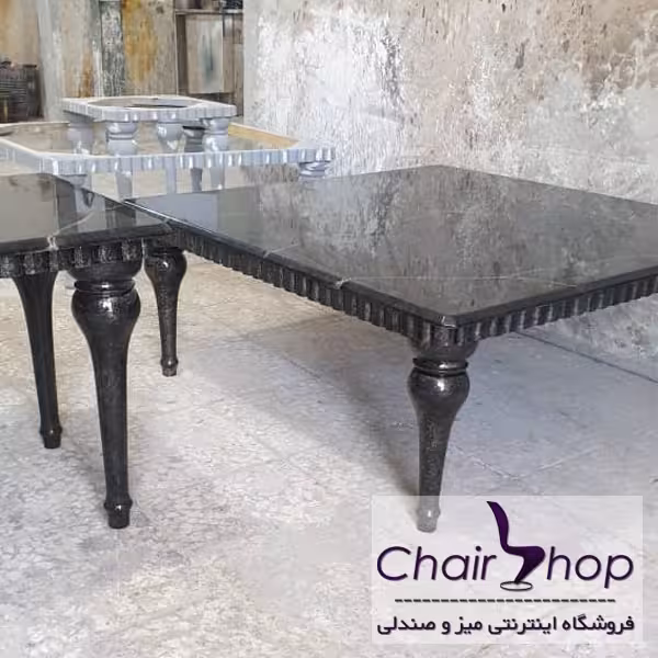 میز جلو مبلی و عسلی چوب راش کد 5412