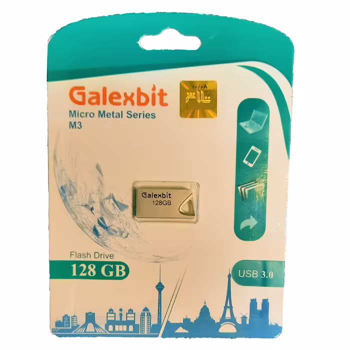 فلش مموری گلکسبیت مدل M3 ظرفیت 128 گیگابایت