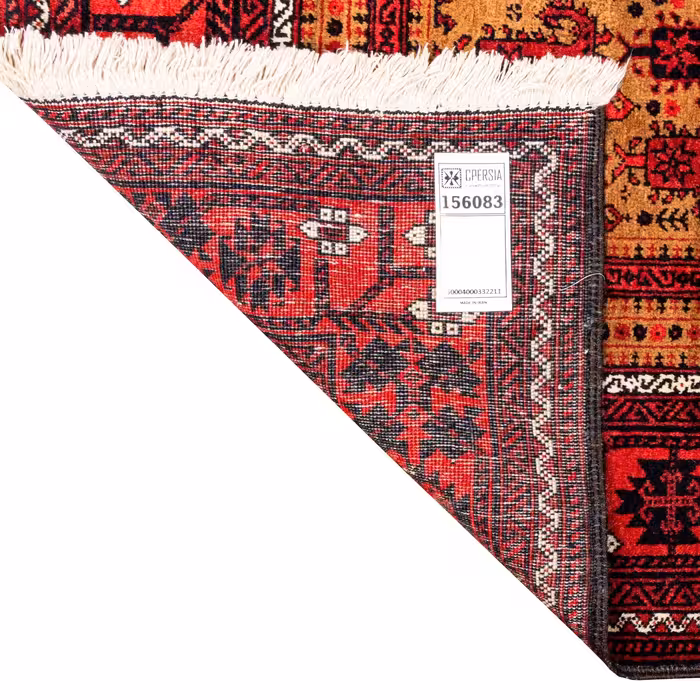 فرش دستباف قدیمی یک متری سی پرشیا کد 156083