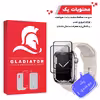 محافظ صفحه نمایش گلادیاتور مدل GWP2000 مناسب برای ساعت هوشمند اپل Iwatch 7 45mm بسته دو عددی
