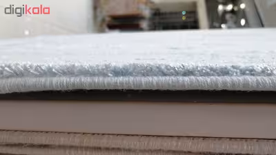 فرش ماشینی زمرد مشهد کد DI14 زمینه سبز آبی