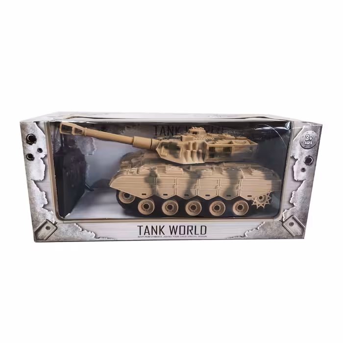 تانک بازی کنترلی شارژی مدل Tank World