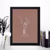 تابلو مدل مینیمال Ballet باله کدm2615-b