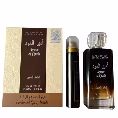ادو پرفیوم مردانه لطافه مدل امیر العود حجم 100 میلی لیتر