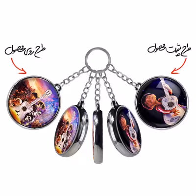 جاکلیدی خندالو طرح کوکو Coco مدل دوطرفه کد 1071110715