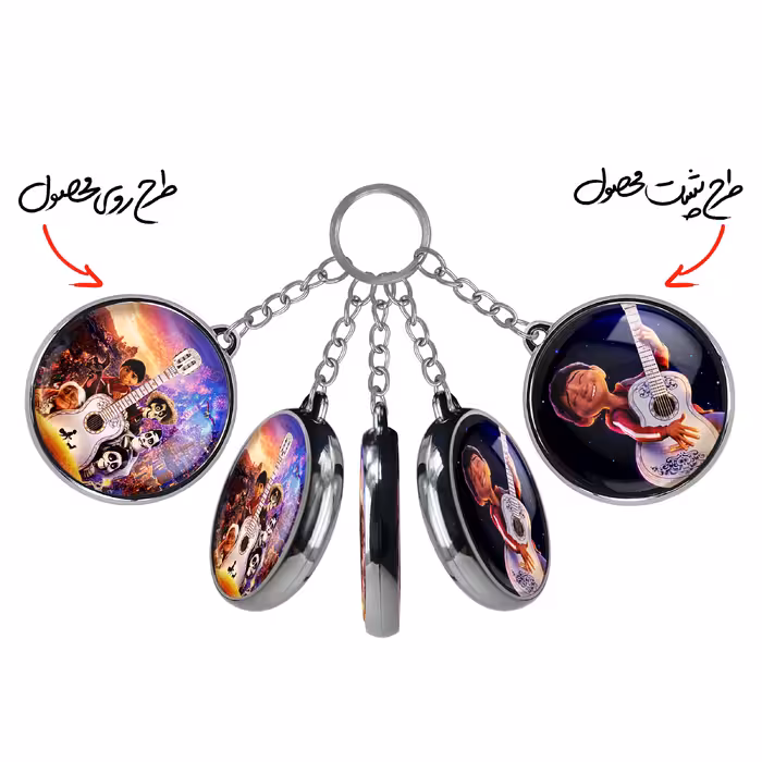 جاکلیدی خندالو طرح کوکو Coco مدل دوطرفه کد 1071110715