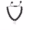 دستبند نقره هایکا طرح حرف H مدل nha 790
