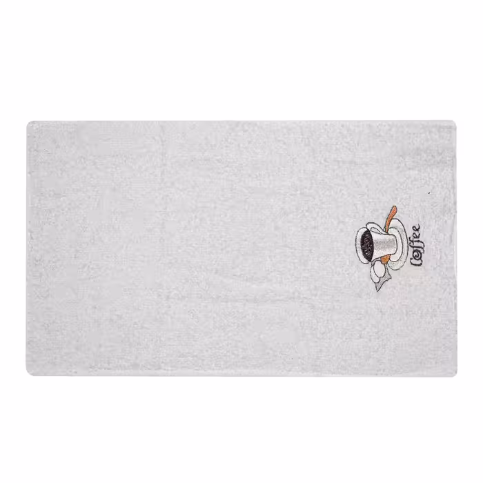 حوله آشپزخانه ملیسا مدل Cofee-3 سایز 50x30 سانتی متر مجموعه 3 عددی