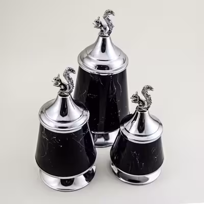  شکلات خوری مدل هرمی کد PLN1025 مجموعه 3 عددی