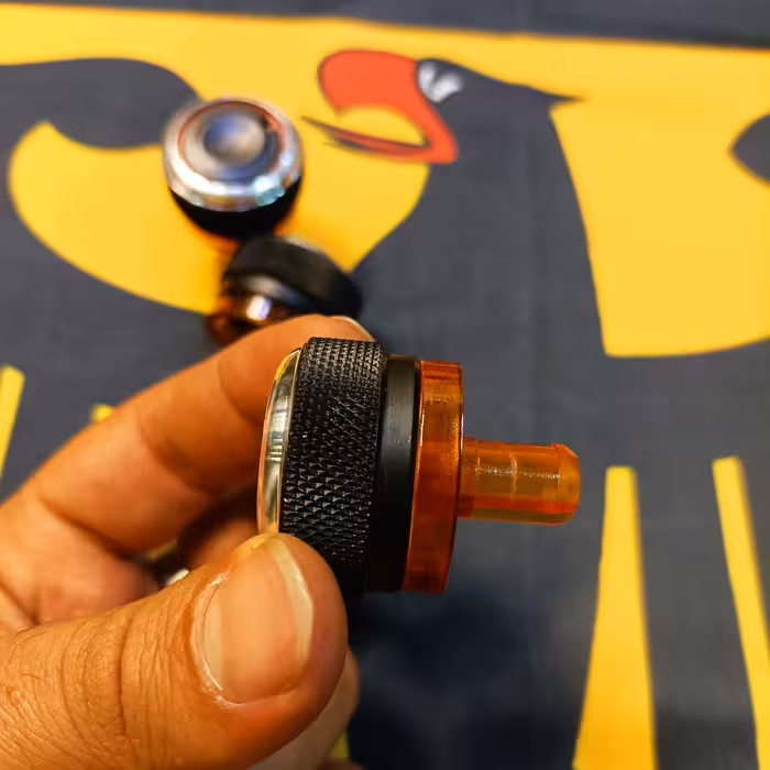 ولوم کنترل سرعت تهویه کولر و بخاری خودرو ام پی پارس مدل VOLB-MESH مناسب برای پژو 206 مجموعه 3 عددی