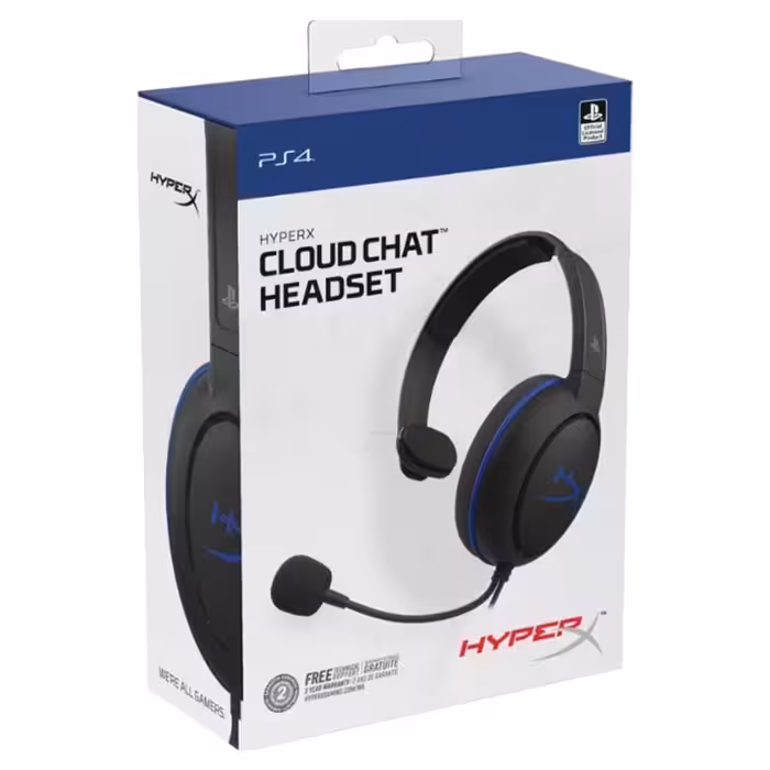 هدست مخصوص بازی هایپرایکس مدل Cloud Chat Headset PS4