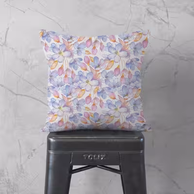 کاور کوسن مدل گل دورو طرح دار کد 1400186