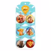 جاکلیدی خندالو مدل شیرشاه The Lion King کد 392B مجموعه 6 عددی