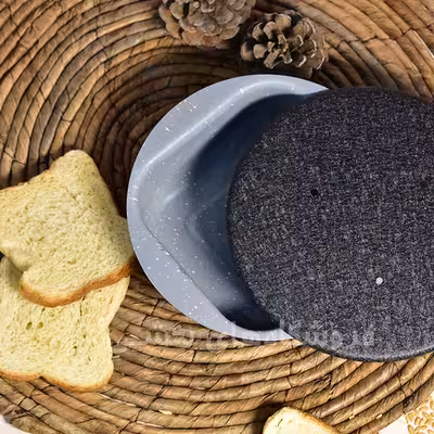 قالب ته چین به گز مدل چهار گوش کف برجسته