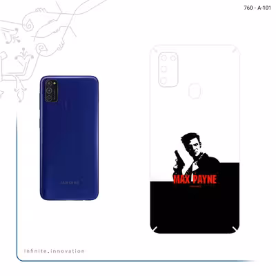 برچسب پوششی ماهوت مدل Max Payne Game Series مناسب برای گوشی موبایل سامسونگ Galaxy M21