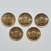 دکوری طرح سکه تزیینی 250 ریال مدل فیضیه مجموعه 5 عددی